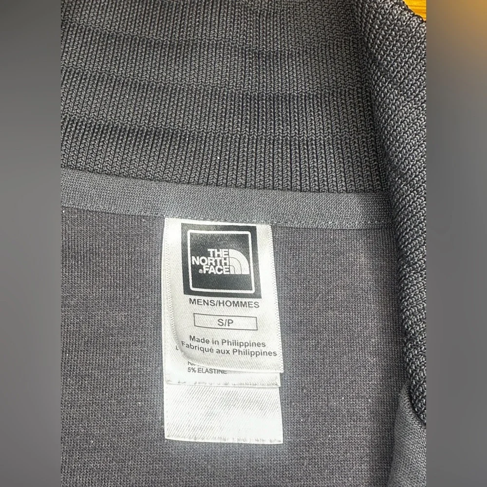 The North Face Full Zip Jacket Men’s Small Black Gray Track Jacket